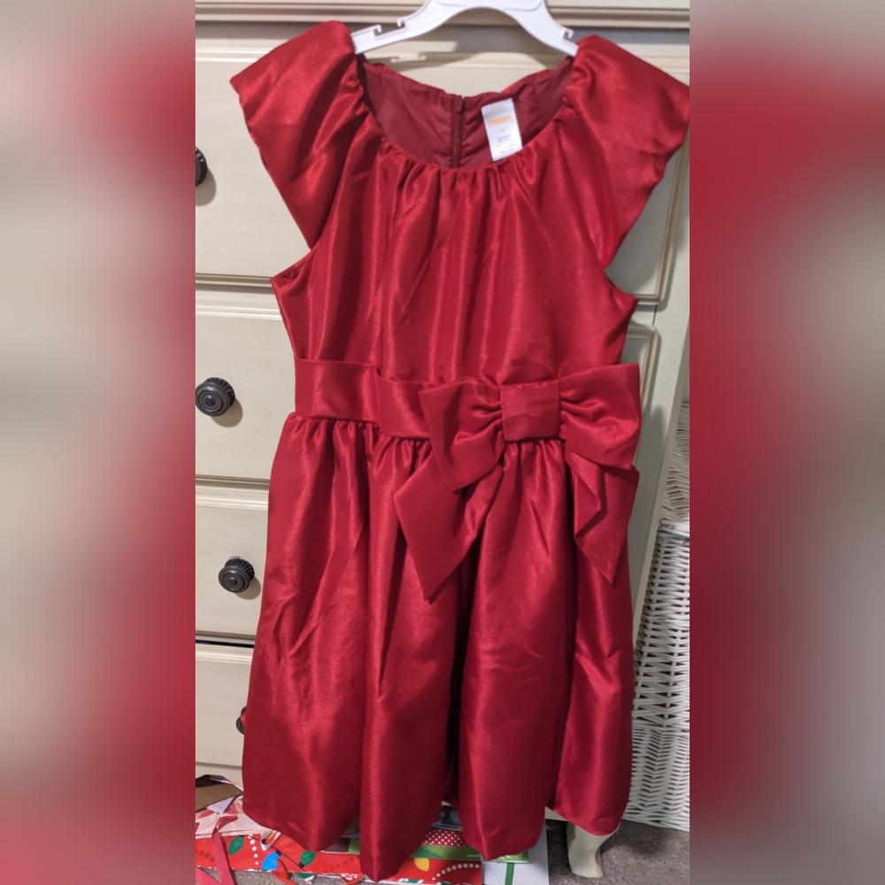 Gymboree Red Holiday Kids Dress Size 10
